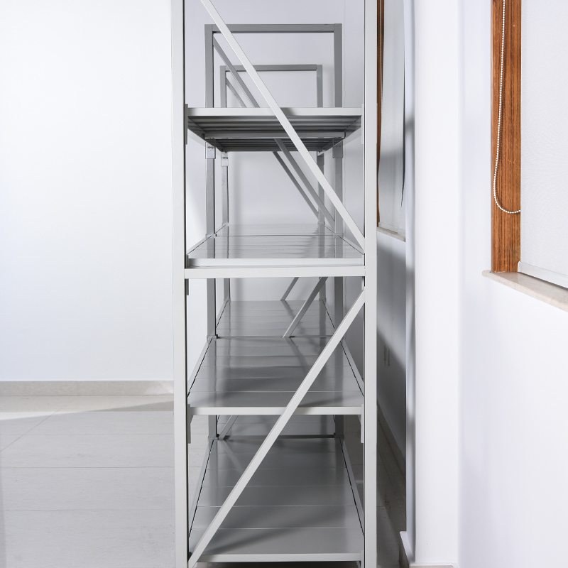 Warehouse supermarket metal storage shelf